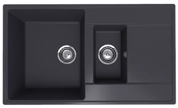 Мойка кухонная ULGRAN Quartz Prima 860 1,5 K-08 космос