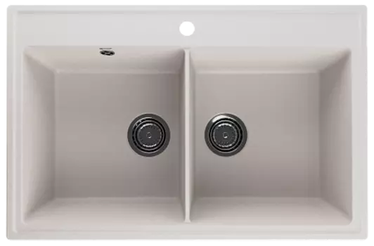 Мойка кухонная ULGRAN Quartz Ruma 780-01, жасмин