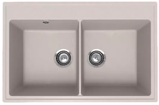 Мойка кухонная ULGRAN Quartz Ruma 780-10, песок
