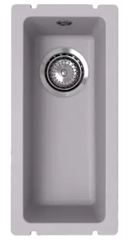 Мойка кухонная ULGRAN Quartz Underground 160-04, платина