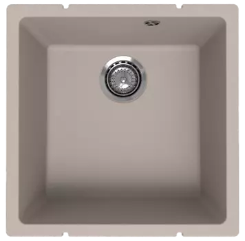 Мойка кухонная ULGRAN Quartz Underground 400-02, лен