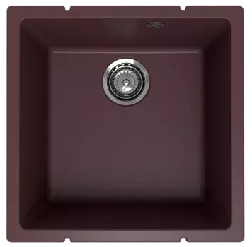 Мойка кухонная ULGRAN Quartz Underground 400-06, трюфель