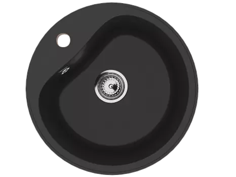 Мойка кухонная Ulgran U-100-344, ультра-черный