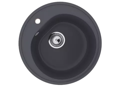 Мойка кухонная Ulgran U-101-343, антрацит