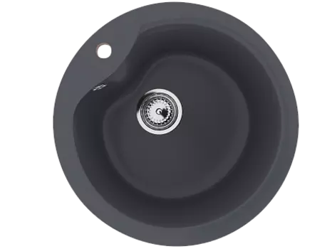 Мойка кухонная Ulgran U-102-343, антрацит