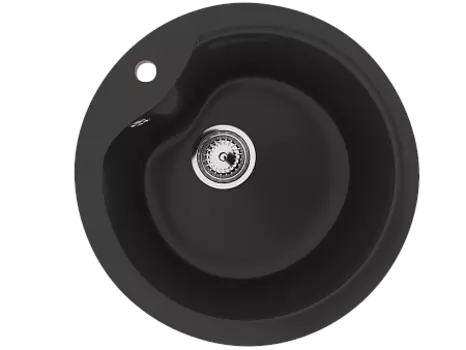 Мойка кухонная Ulgran U-102-344, ультра-черный