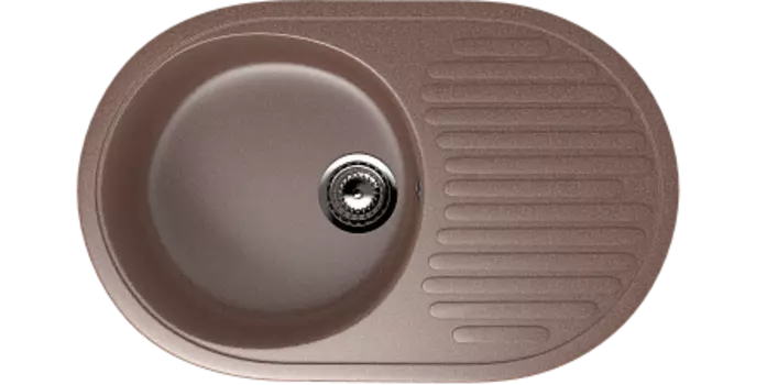 Мойка кухонная Ulgran U-107-307, терракот