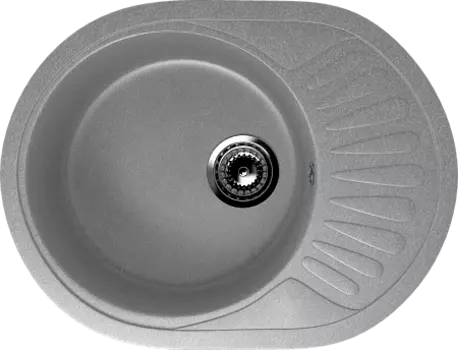 Мойка кухонная Ulgran U-107m-342, графит