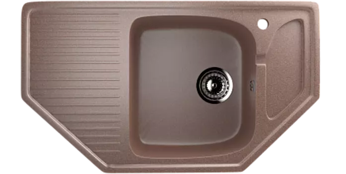 Мойка кухонная Ulgran U-109-307, терракот