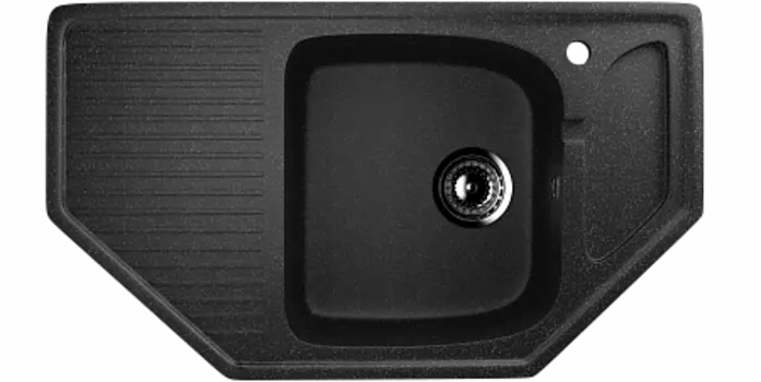 Мойка кухонная Ulgran U-109-308, черный