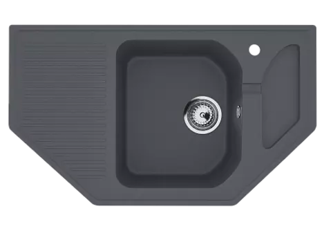 Мойка кухонная Ulgran U-109-343, антрацит