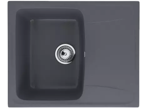 Мойка кухонная Ulgran U-201-343, антрацит