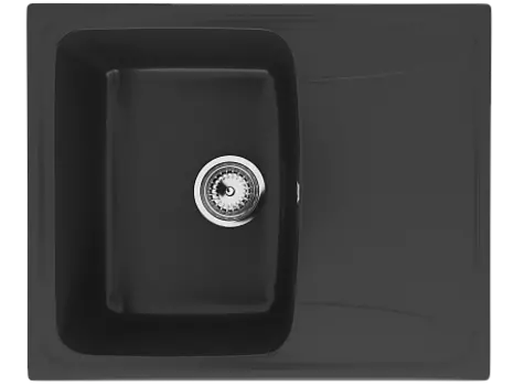 Мойка кухонная Ulgran U-201-344, ультра-черный
