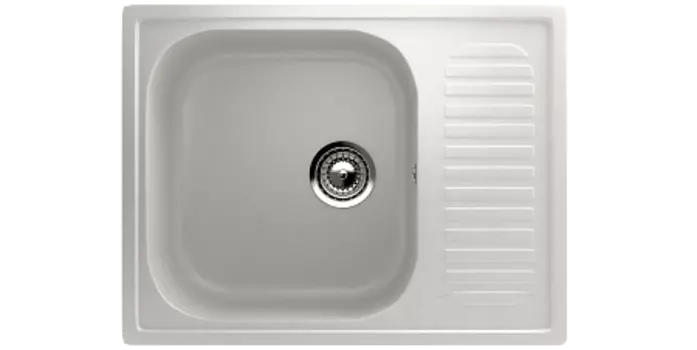 Мойка кухонная Ulgran U-202-341, ультра-белый