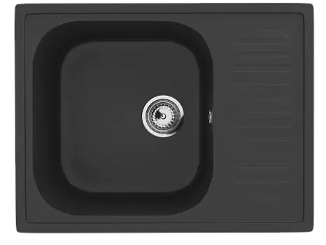 Мойка кухонная Ulgran U-202-344, ультра-черный