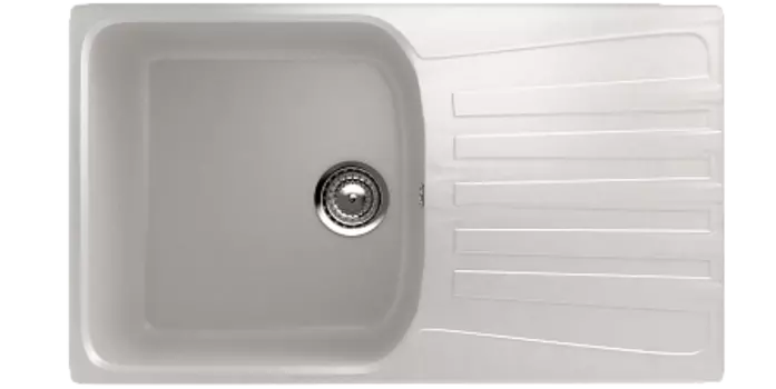 Мойка кухонная Ulgran U-203-341, ультра-белый