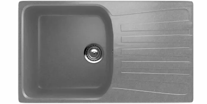 Мойка кухонная Ulgran U-203-342, графит
