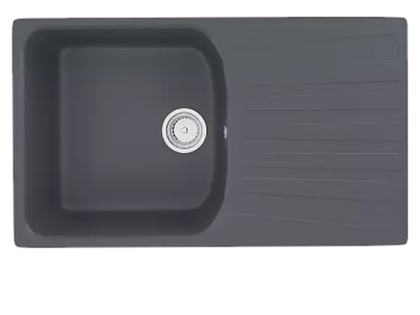 Мойка кухонная Ulgran U-203-343, антрацит
