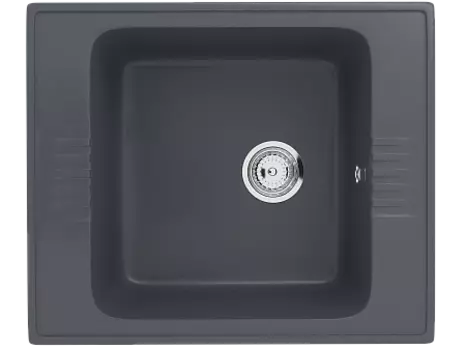 Мойка кухонная Ulgran U-204-343, антрацит