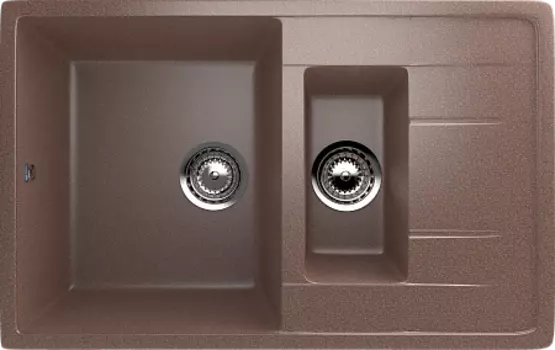 Мойка кухонная Ulgran U-205-307, терракот
