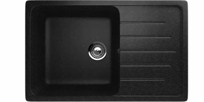 Мойка кухонная Ulgran U-400-308, черный