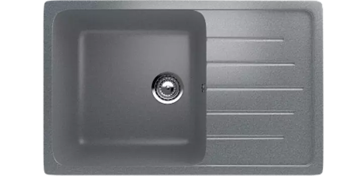 Мойка кухонная Ulgran U-400-309, темно-серый