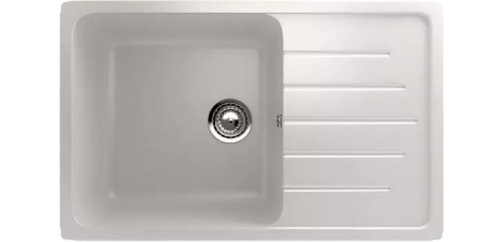 Мойка кухонная Ulgran U-400-341, ультра-белый