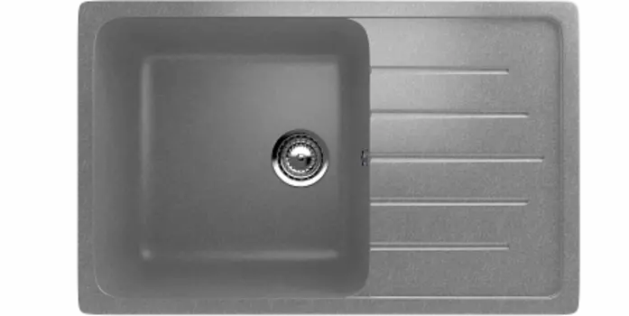 Мойка кухонная Ulgran U-400-342, графит