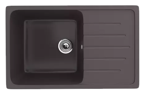 Мойка кухонная Ulgran U-400-345, шоколад