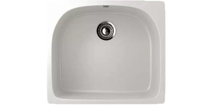Мойка кухонная Ulgran U-408-341, ультра-белый