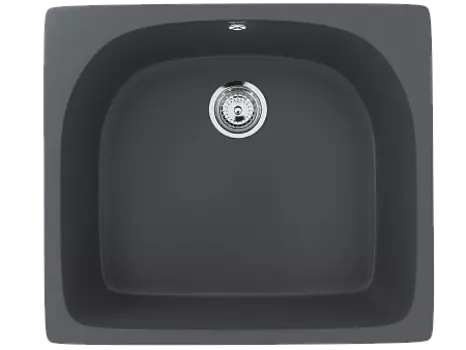 Мойка кухонная Ulgran U-408-343, антрацит