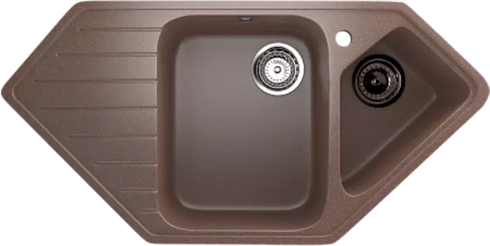 Мойка кухонная Ulgran U-409-307, терракот