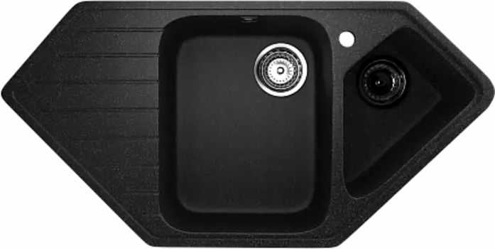Мойка кухонная Ulgran U-409-308, черный