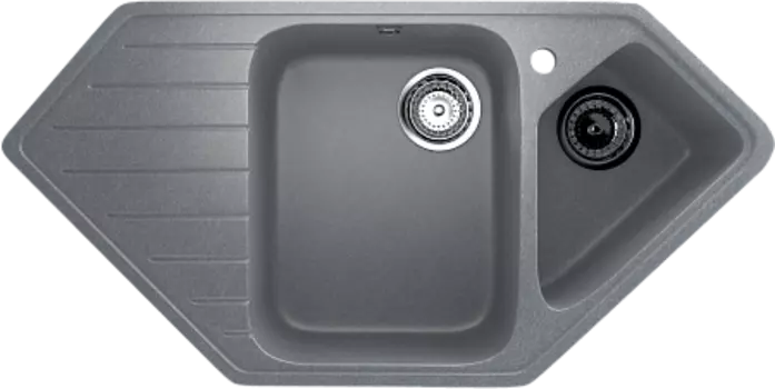 Мойка кухонная Ulgran U-409-342, графит