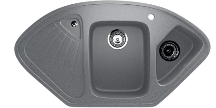 Мойка кухонная Ulgran U-501-309, темно-серый