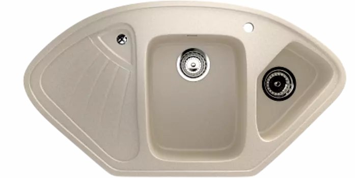 Мойка кухонная Ulgran U-501-328, бежевый