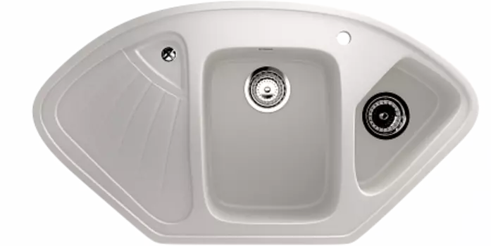 Мойка кухонная Ulgran U-501-331, белый
