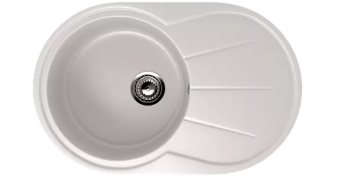 Мойка кухонная Ulgran U-503-331, белый