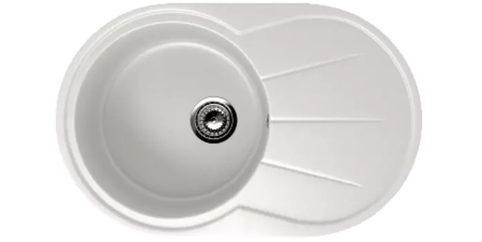 Мойка кухонная Ulgran U-503-341, ультра-белый