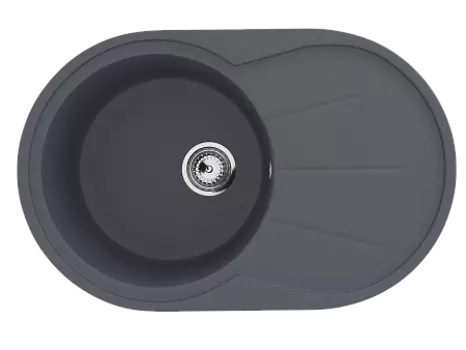 Мойка кухонная Ulgran U-503-343, антрацит