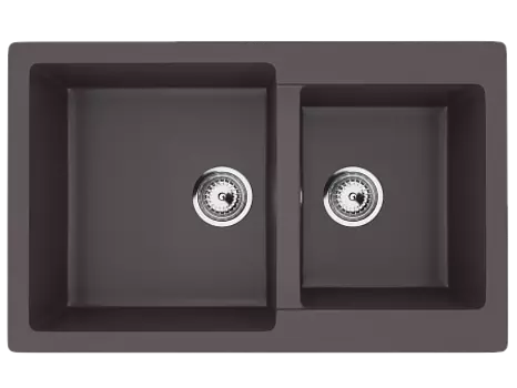 Мойка кухонная Ulgran U-505-345, шоколад
