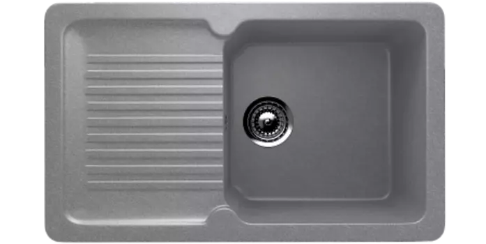 Мойка кухонная Ulgran U-506-342, графит