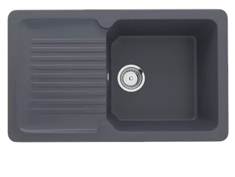 Мойка кухонная Ulgran U-506-343, антрацит