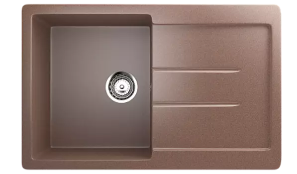 Мойка кухонная Ulgran U-507-307, терракот