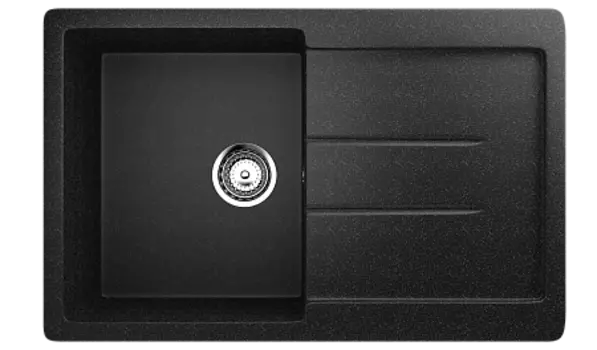 Мойка кухонная Ulgran U-507-308, черный