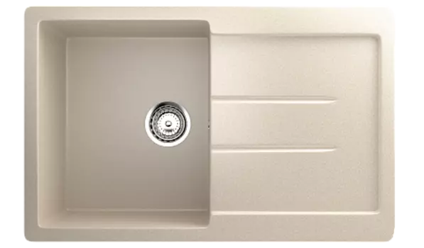 Мойка кухонная Ulgran U-507-328, бежевый