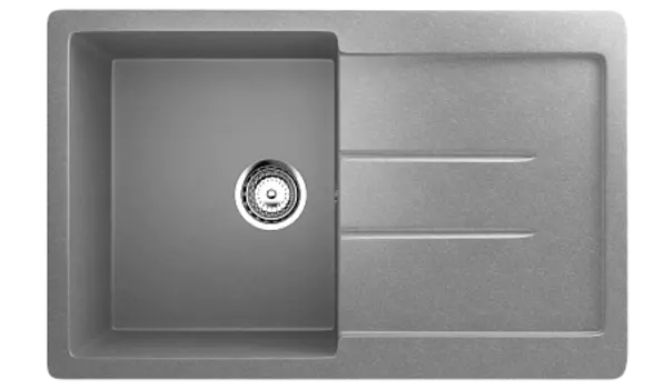 Мойка кухонная Ulgran U-507-342, графит