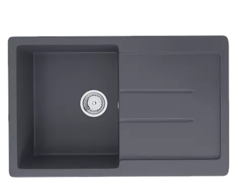 Мойка кухонная Ulgran U-507-343, антрацит