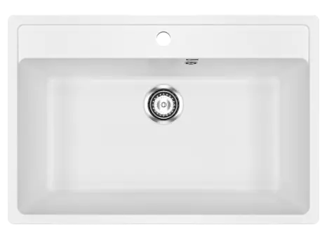 Мойка кухонная Ulgran U-600-341, ультра-белый
