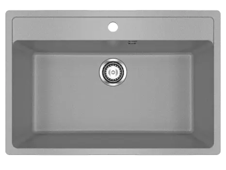 Мойка кухонная Ulgran U-600-342, графит